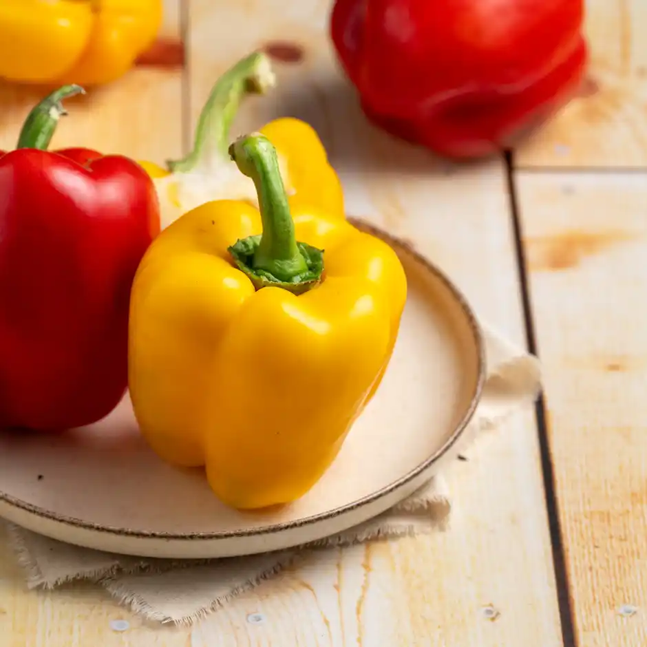 Capsicum Red And Yellow